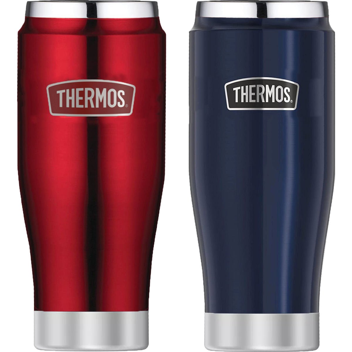 Thermos 16 oz. Stainless King Insulated Tumbler 2Pack Cranberry/Mid
